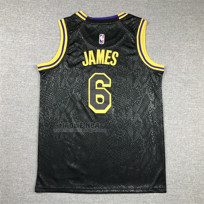 Maglia
 LeBron James NO 6 Bambino
 Los Angeles Lakers Mamba 2021-22 Nero
